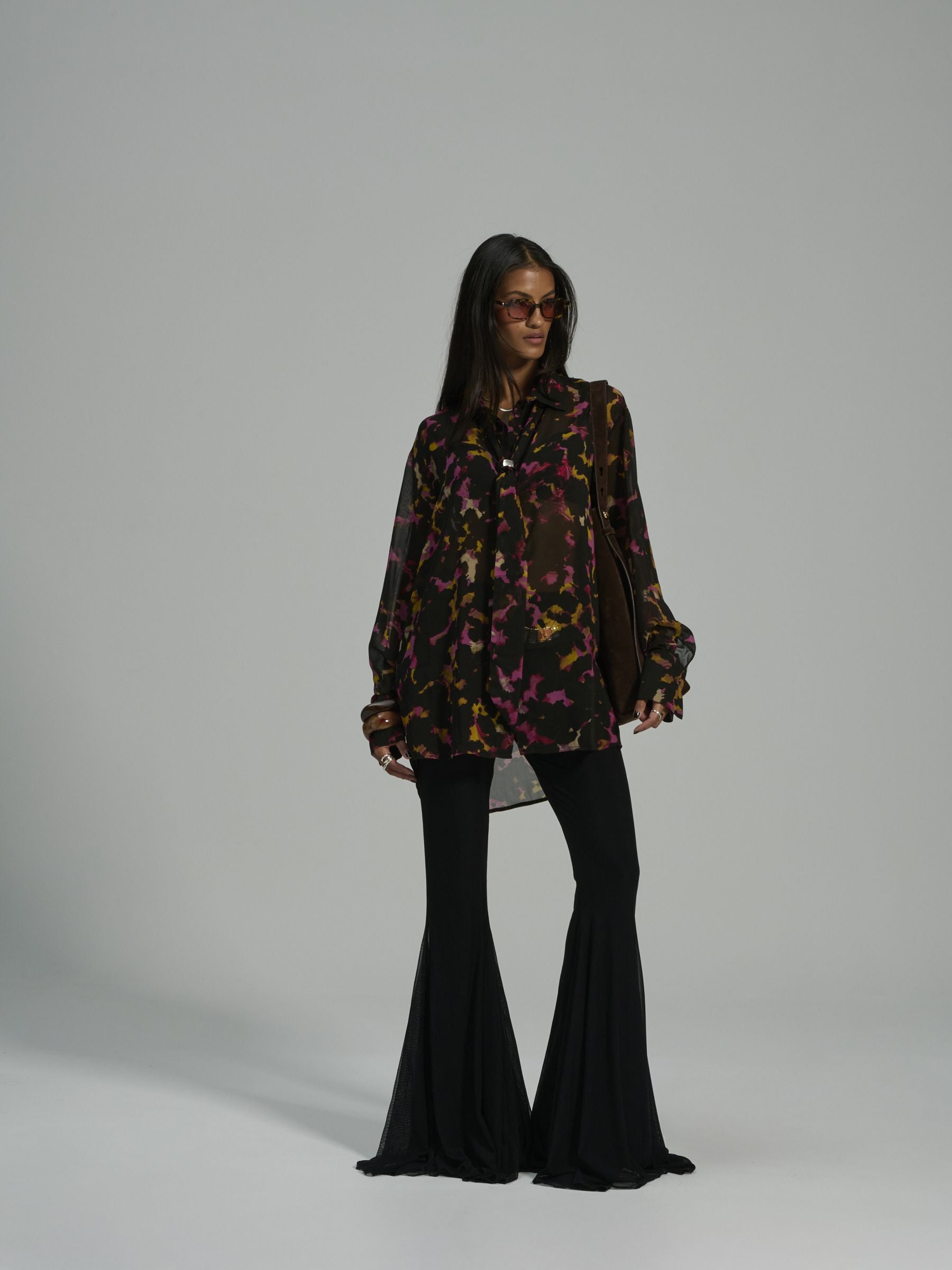 LORENZA BLACK SHIRT
