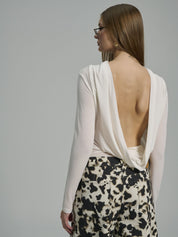 MARZIA OFF-WHITE TOP