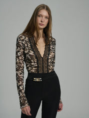 ORIETTA FLORAL BODYSUIT