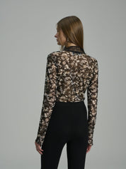 ORIETTA FLORAL BODYSUIT
